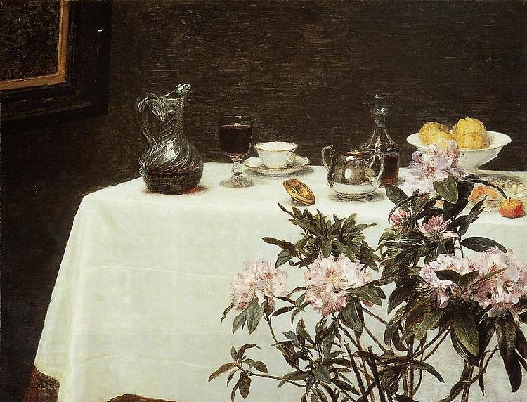 Henri Fantin-Latour Corner of a Table oil painting picture